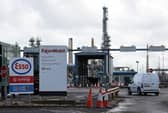 The ExxonMobil Esso Oil refinery is pictured in Fawley, near Southampton, southern England on October 4, 2021.  (Photo by Adrian DENNIS / AFP) (Photo by ADRIAN DENNIS/AFP via Getty Images)