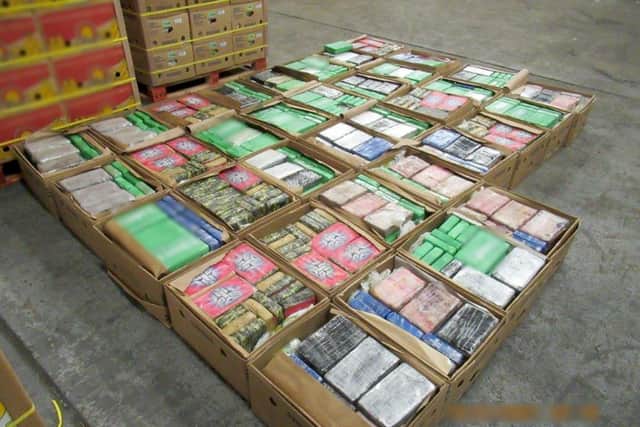 The haul is thought to be worth £76m. Picture: Home Office
