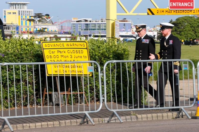 D-Day 80 national commemorative event, Southsea Common, Portsmouth
Picture: Chris  Moorhouse (050624-)