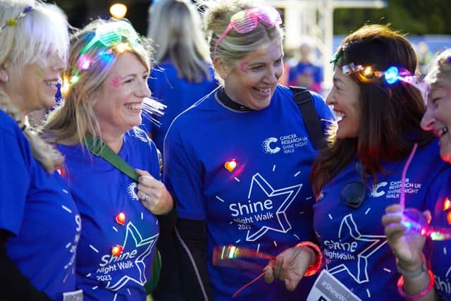 People across Portsmouth can save 30% on the Shine Night Walk for Cancer Research UK