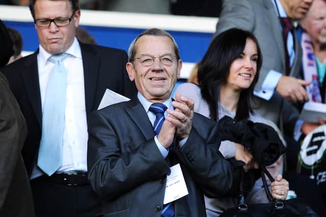 Former Pompey director Mick Williams has been attending Fratton Park for 63 years - yet currently, for the sake of his health, cannot watch Pompey. Picture: Joe Pepler