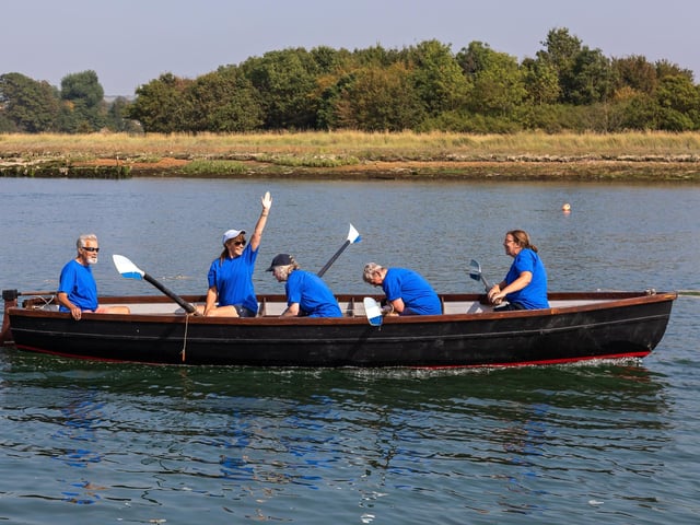Blue ladies secure first place in the ladies final. Picture: Mike Cooter (050921)