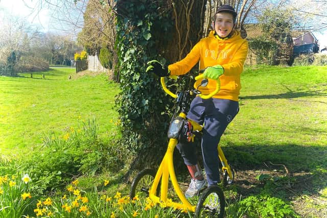 Harley Salter will be going for gold with unique Alinkerlympics challenge for Chestnut Tree House children's hospice