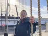 Connie Sheeran is a Historic Ship Rigger at the NMRN. Connie believes that the sky is the limit for women, being the only female worker on HMS Warrior, Connie says that size and strength doesn’t matter if you are confident in your skills and technique.