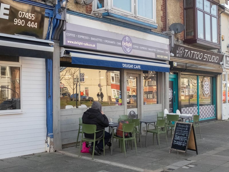 Delight Café in Copnor Road, Copnor, has a two-out-of-five rating following an assessment on April 12.