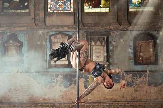 Chloe Hood is fundraising to be able to open up her own pole dancing studio in the city. 
Picture credit: Ray Marsh