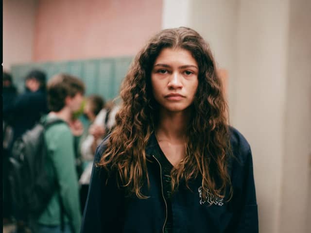 Zendaya as Rue in HBO's Euphoria Season 2. Picture: HBO