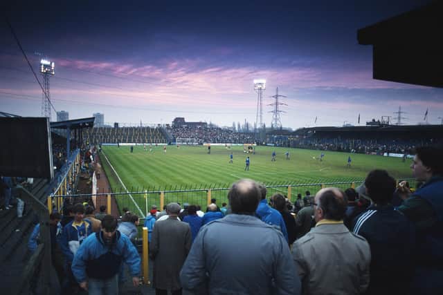 The old Plough Lane home of Wimbledon.  Picture: Chris Raphael/Allsport/Getty Images