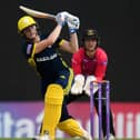 Aneurin Donald hit a career best List A score as Hampshire defeated Yorkshire in  the Royal London Cup at Scarborough