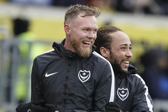 Aiden O'Brien has started only once for Pompey since his January deadline day move from Sunderland. Picture: Jason Brown