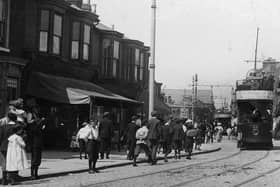 Bedford's on the left in Fawcett Road 1906This wonderful photograph looking north up Fawcett Road on a hot summers day.In the distance can be seen the roof of Rugby Road Church which still stands, although now flats.