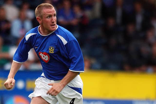 John Curtis made just seven appearances during a 12-month spell with Pompey. Picture: Steve Reid