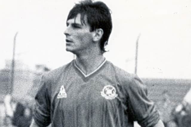 Mick Kennedy made 149 appearances and scored five times for Pompey before leaving for Bradford in January 1988