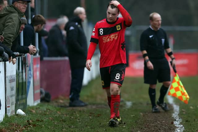 Nick Awford turned out for Petersfield Town in the 2016-17 season.
