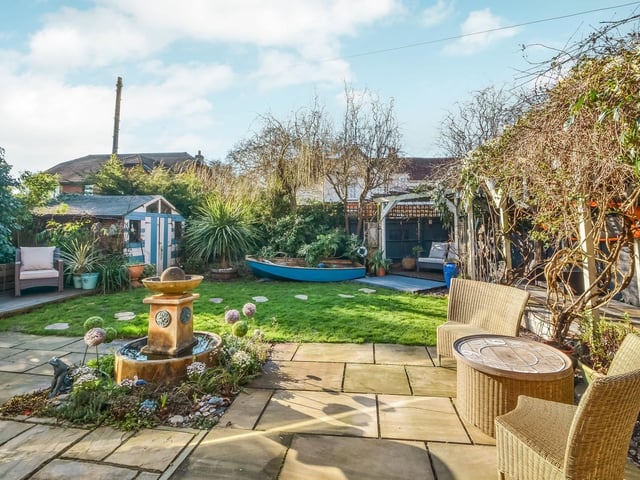 Wisteria House, a four bedroom detached home, is on sale for £775,000. It is listed by Fine and Country.