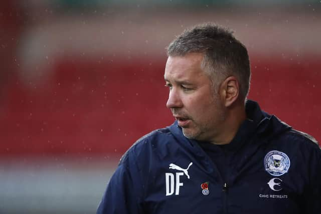 Peterborough manager Darren Ferguson