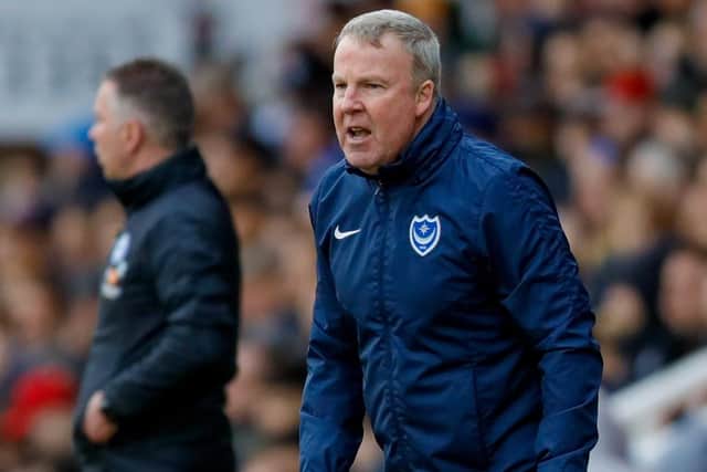 Pompey boss Kenny Jackett. Picture: Simon Davies