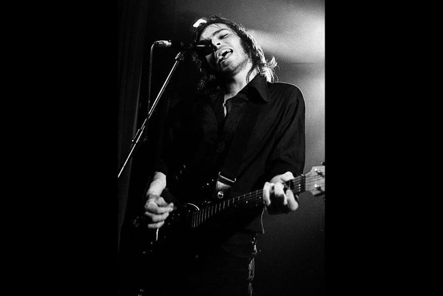 Gaz Coombes from Supergrass at South Parade Pier in Southsea in the 1990s