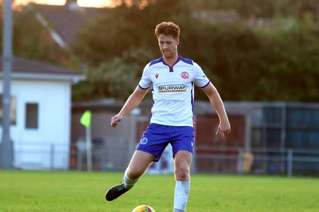 Midfielder Bouwe Bosma swapped Gosport Borough for Wimborne earlier this week. Picture: Tom Phillips