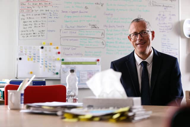 Park Community School headteacher Chris Anders hopes the recent pandemic spotlight on the issue of holiday hunger will lead to a 'long term solution'.


Picture: Chris Moorhouse