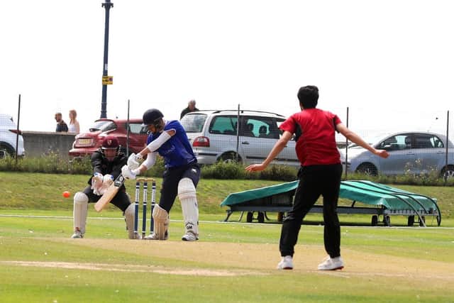 Portsmouth batting against South Wilts.
Picture: Sam Stephenson