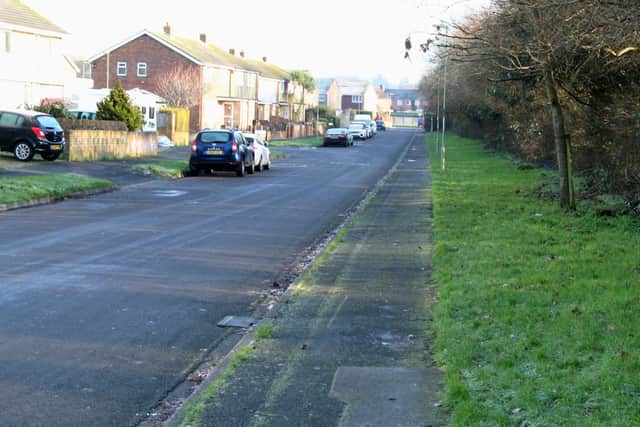 NOW: The same location today. It's called Great Copse Drive, a self-build estate from the 1970s. Picture: Bob Hind