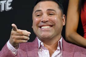 Boxing legend Oscar De La Hoya. (Photo by Ethan Miller/Getty Images)