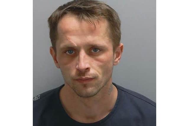 Michael Smith, who has been jailed for burglary