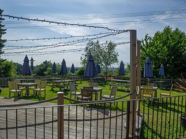 The Hampshire Hog in Clanfield, Waterlooville has a spacious beer garden. Picture: Habibur Rahman