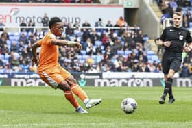 Karamoko Dembele is admired by Pompey - and now reportedly chased by Derby County. (Photographer Lee Parker / CameraSport)