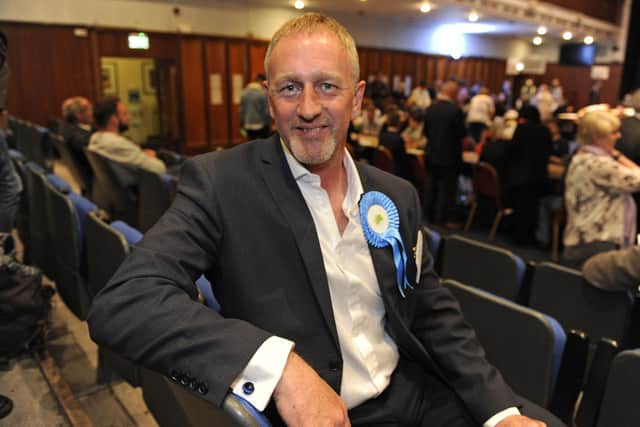 Portsmouth Conservative group leader, Councillor SImon Bosher, pictured during the 2018 election count inside Guildhall. 
Picture Ian Hargreaves  (180470-1)