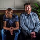 The Boo Radleys, from left: Sice Rowbottom, Rob Cieka and Tim Brown. Picture by Chris Payne