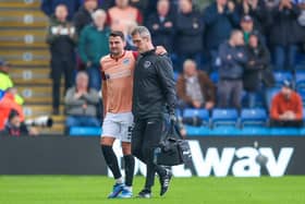 Regan Poole is out of Saturday's visit of Charlton with his knee issue. Picture: Simon Davies/ProSportsImages