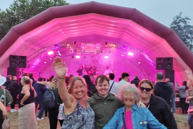 Last year's free event being enjoyed by thousands of revellers