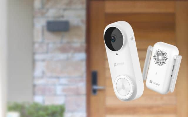 EZVIZ DB2 video doorbell.