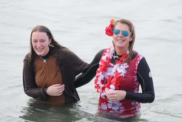 Alexandra Earl with her mum Rebecca from Gosport. 

Picture: Sarah Standing (010121-477)