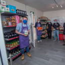 Volunteers at North End Pantry at North End Baptist Church, Portsmouth when it opened on Thursday 17th June 2021
Picture: Habibur Rahman