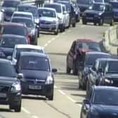 A multiple-car crash has caused delays on the M27 this afternoon. Picture: Highways England