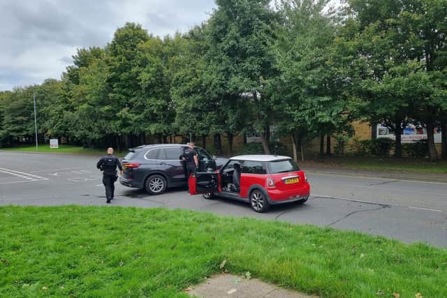 Police chase in Hilsea on Sunday September 29