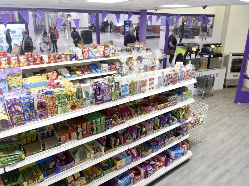 Hilbornes Sweet Shop has moved premises in Cascades Shopping Centre and opened on Saturday, October 14.
Picture: Sarah Standing