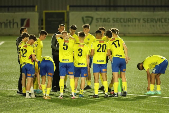 Hawks reflect on their cup final defeat. Picture: Dave Haines