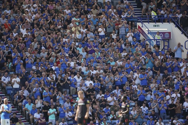 Pompey welcomed back 17,855 fans to Fratton Park for the Blues' first home game of the new season.