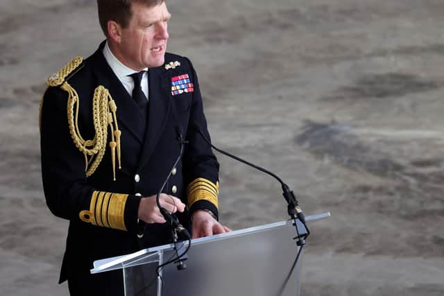 First Sea Lord Admiral Sir Ben Key said the navy needed to be able to 'pack more punch'.