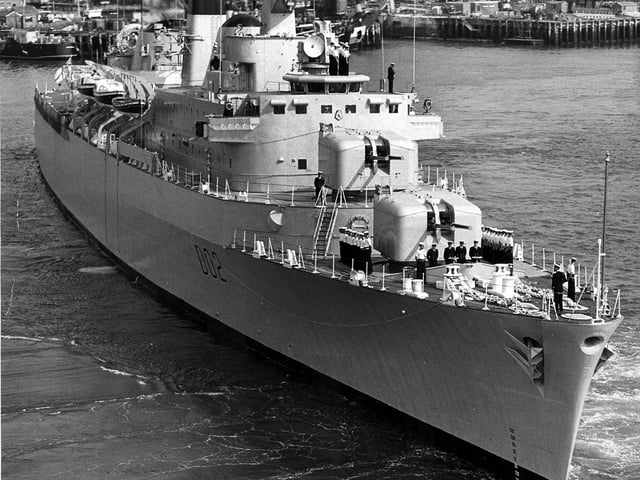 HMS Devonshire July 1967. The News PP211