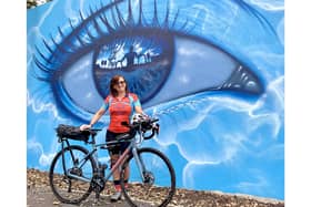 Marcia Roberts from Portsmouth is taking on a Guinness World Record attempt at a cycle from Lands End to John o'Groats and back in eight days and 12 hours