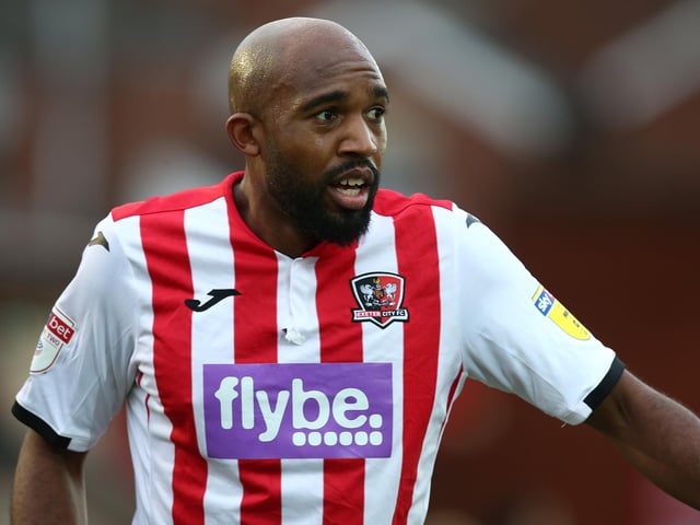 The 32-year-old midfielder won promotion to League One with Exeter after making 16 league appearances last season. Across 2021-22, he scored once. Picture: Pete Norton/Getty Images