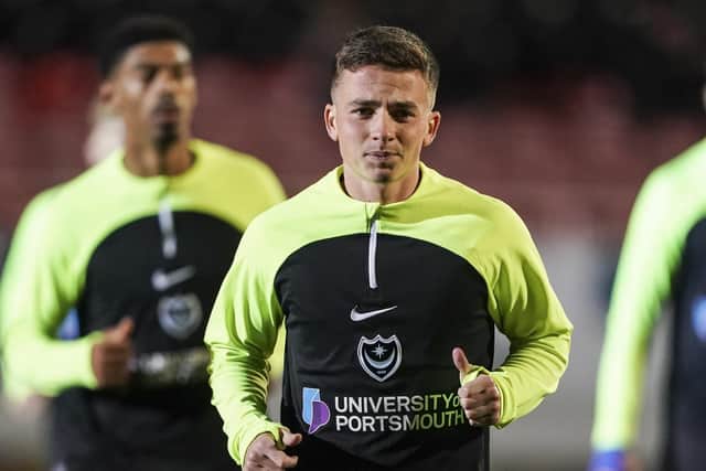 Tom Lowery's last outing was at Hereford in the FA Cup in November. Picture: Jason Brown/ProSportsImages