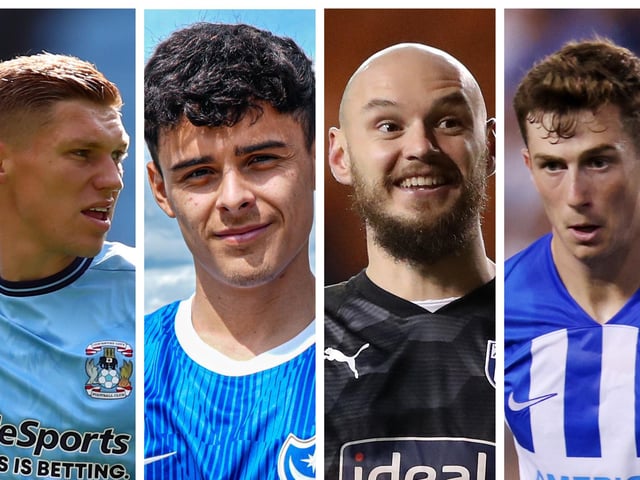 From left: Martyn Waghorn, Alex Robertson, David Button and Jensen Weir
