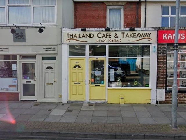 Thailand, a Thai cafe and takeaway restaurant on Albert Road, was rated 4.7 out of five from 123 reviews on Google.