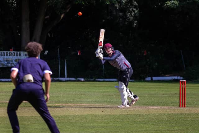 Alex Davidson batting for Portsmouth & Southsea. Picture: Mike Cooter